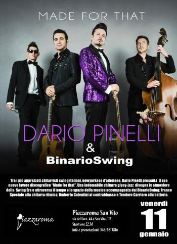 Dario Pinelli & BinarioSwing in concerto + dj set