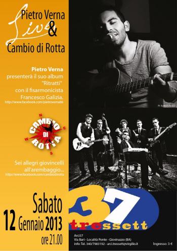 Cambio di Rotta e Pietro Verna live