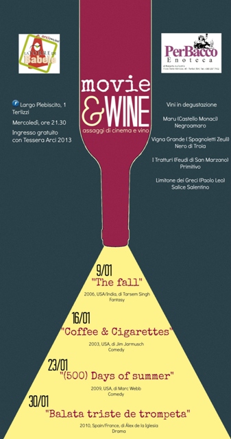 Movie & Wine Assaggi di Cinema e Vino