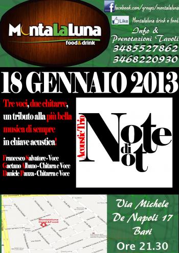 Note di Notte Acustic Trio