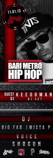 Bari Hip Hop Metro - Special Guest Keedoman