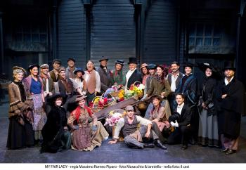Vittoria Belvedere e Luca Ward in My Fair Lady