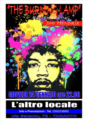 The Burning Lamp omaggio a Jimi Hendrix