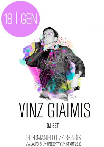 File Under Disco House con Vinz Giaimis
