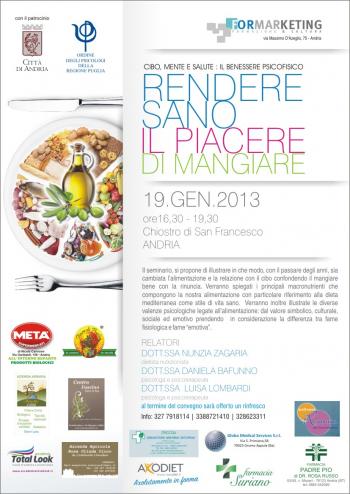 Rendere sano il piacere di mangiare
