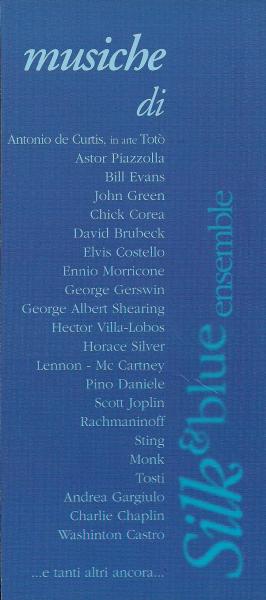 Silk & Blue Ensemble in concerto