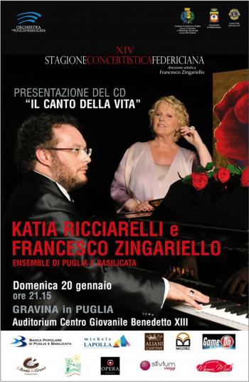 Xiv Stagione Concertistica Federiciana - Concerto inaugurale con Katia Ricciarelli