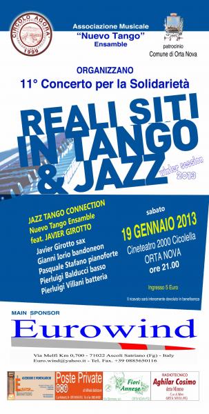 Reali Siti in Tango & Jazz - Nuevo Tango Ensamble Feat. Javier Girotto