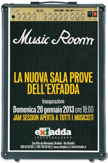 Inaugurazione Sala Prove Music Room 