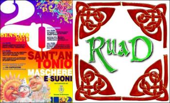 Il Folk irlandese al Falò di S.Antonio: RuaD live