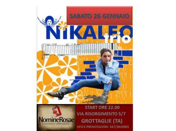 Nikaleo e il Blues....in Concerto!
