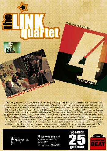The Link Quartet feat. Miss Modus + Lello Santoro dj set - San Vito ...