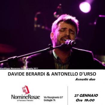 Davide Berardi e Antonello D'urso