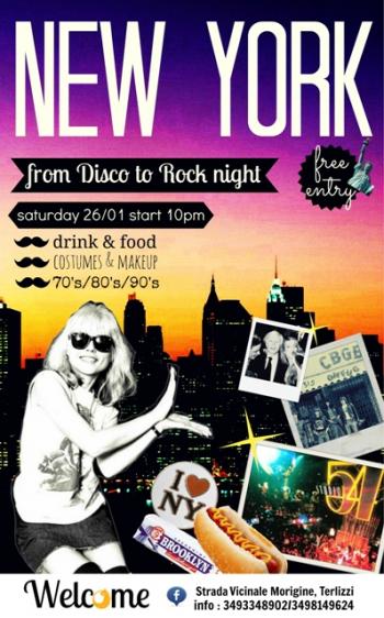 New York - From Disco to Rock Night (70's / 80's / 90's )