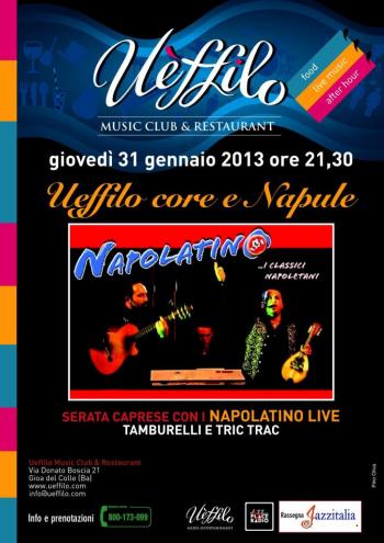 Serata Caprese Con i Napolatino live Concert