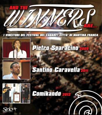 Rassegna Comic: And The Winners Are...(i Vincitori Del Festival Del Cabaret Città Di Martina Franca) 