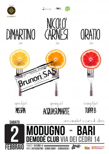 Dimartino - Nicolo' Carnesi - Oratio Feat. Brunori Sas