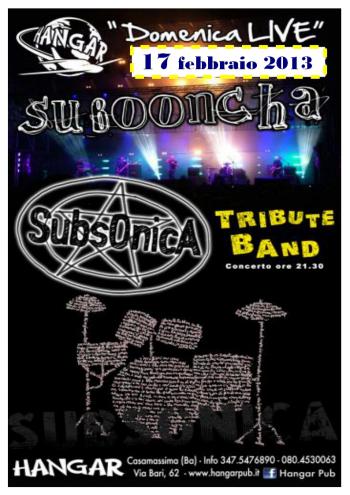 Subsonica Tribute per la Domenica Live