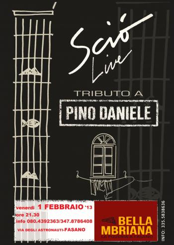 Sciò Live  Pino Daniele tribute