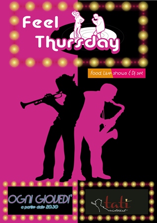 Feel Thursday, la Nuova Rassegna di live e dj Set