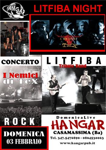 Domenica live Litfiba Tribute Band 