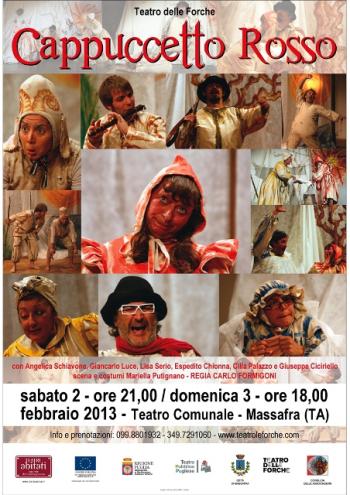 Spettacolo teatro famiglia "Cappuccetto Rosso"