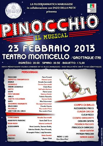Pinocchio, il Musical