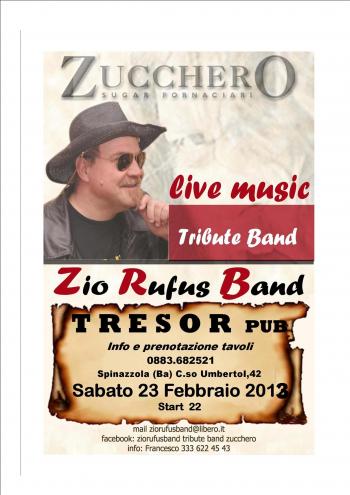 Tributo a Zucchero by Zio Rufus Band