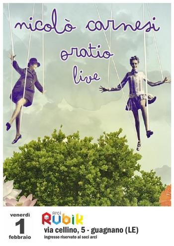 Nicolo' Carnesi e Oratio Live