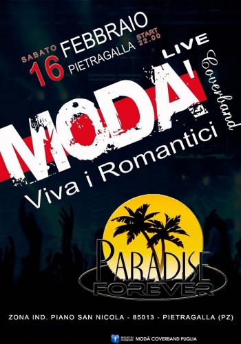 Modà Coverband in concerto