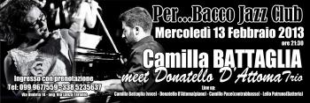 Camilla Battaglia meet Donatello D'Attoma Trio