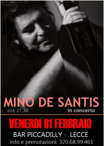 Mino De Santis in ocncerto