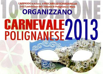 X Edizione del Carnevale Polignanese: Sfilata dei Carri Allegorici