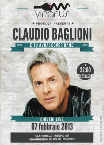 E tu avrai - Tribute Band Baglioni