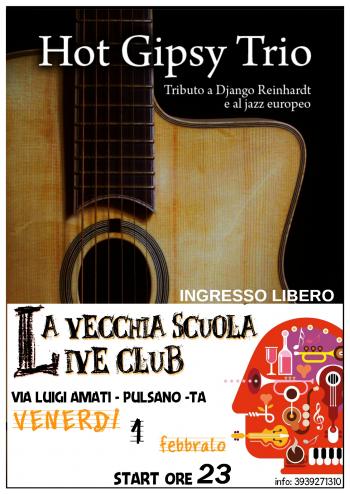 Hot Gipsy Trio in concerto a Pulsano - I Venerdi' live