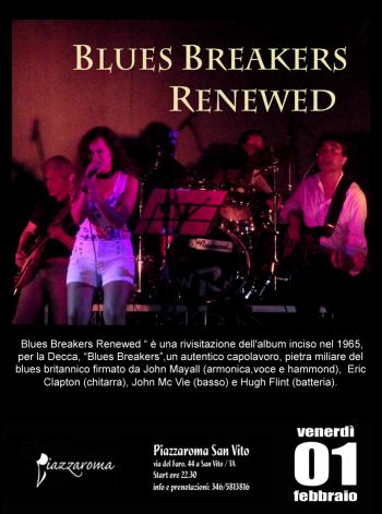 Blues Breakers Renewed in concerto + dj set