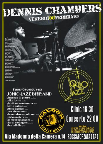 Dennis Chambers And The Joniojazz Big Band