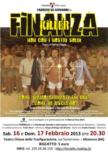 Finanza Killer - non con i nostri soldi
