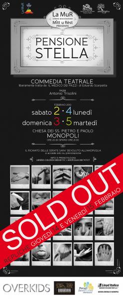 "Pensione Stella": Teatro per Amopuglia