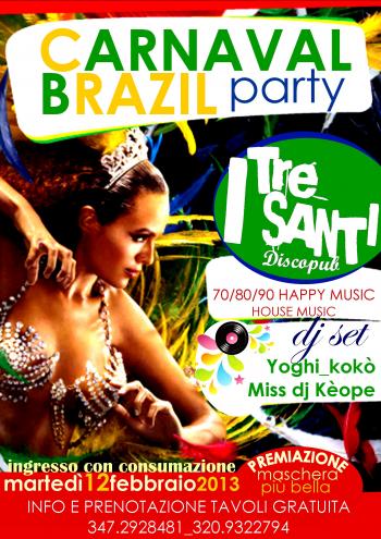 Carnaval Brazil Party