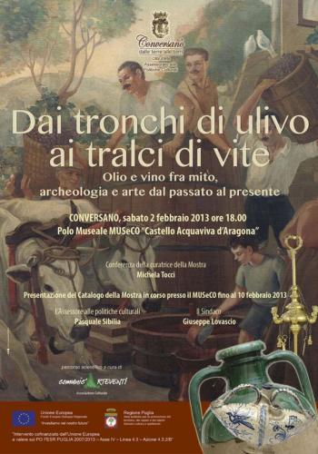 Dai tronchi d’ulivo ai tralci di vite
