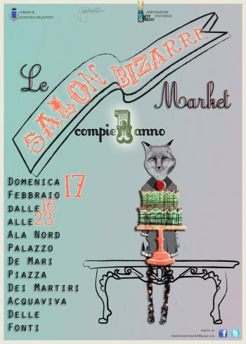 Le Salon Bizarre Market compie 1 anno!