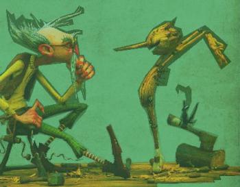 Pinocchio Bambino Cresciuto Burattino