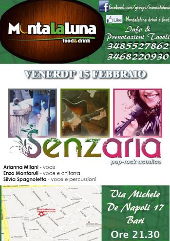 Senzaria - pop rock acustico