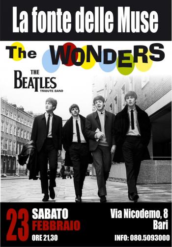 The Wonders - Beatles Tribute Project in concerto