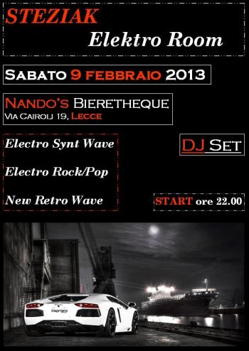 Dj Set Steziak Elektro Room