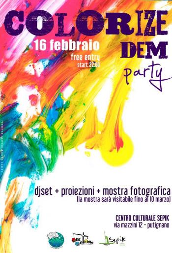 Colorize Dem Party