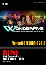 Wonderfive - Dance dagli anni 90 a oggi live