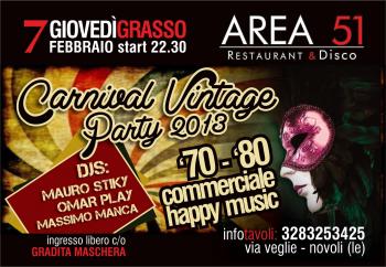 Giovedi’ Grasso Mascherato 