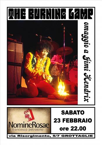 The Burning Lamp Omaggio a Jimi Hendrix